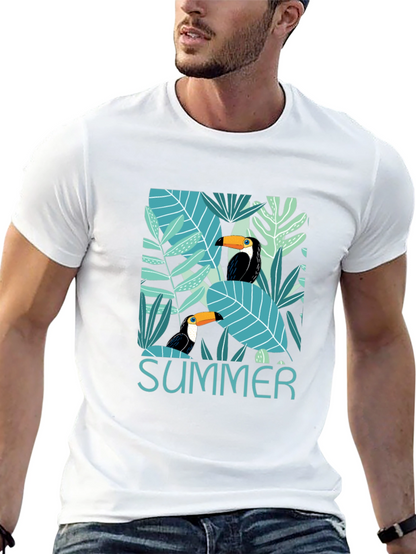 Tropical Toucan Summer T-Shirt