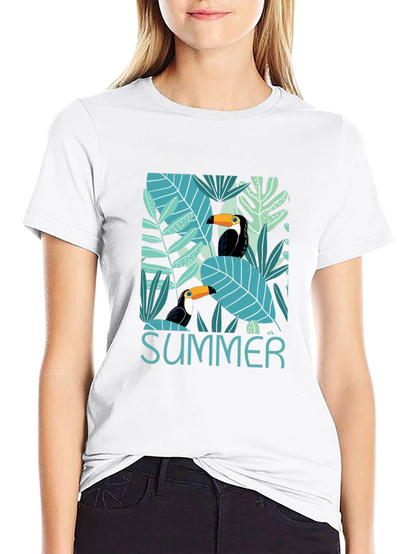 Tropical Toucan Summer T-Shirt