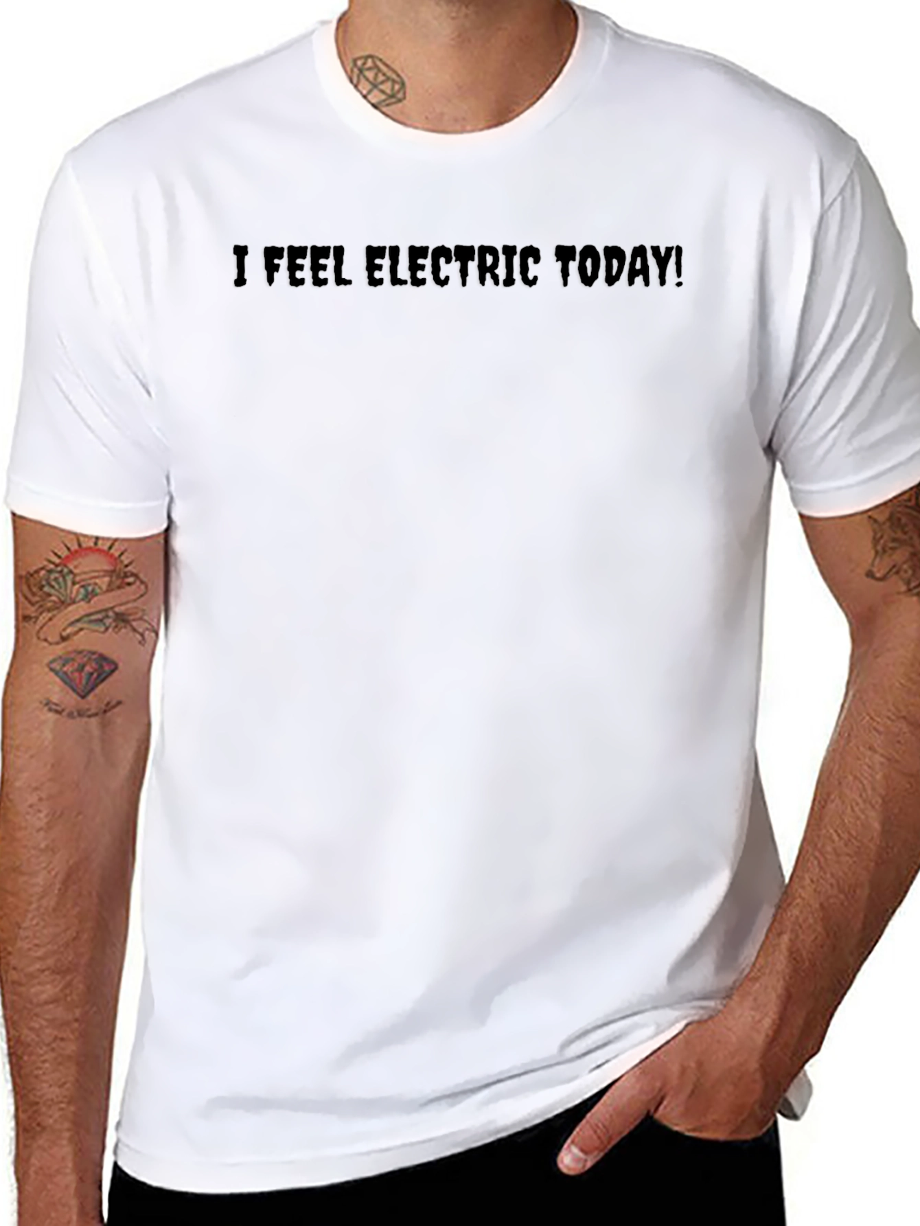 Electric Today Black Tee