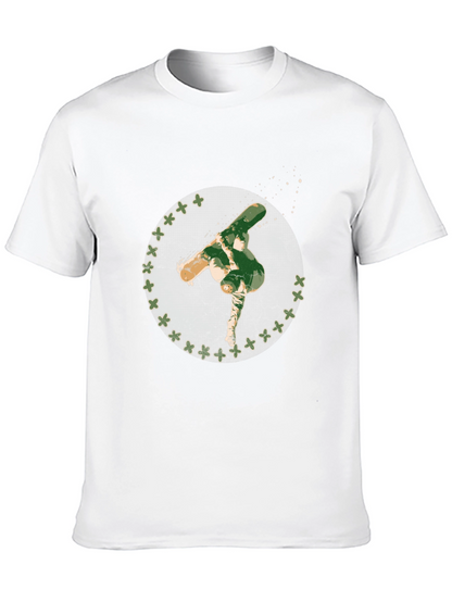 Skateboarding Art T-Shirt - Unique Graphic Tee