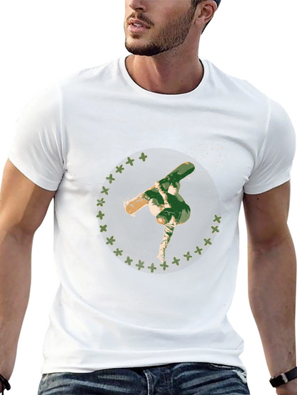 Skateboarding Art T-Shirt - Unique Graphic Tee