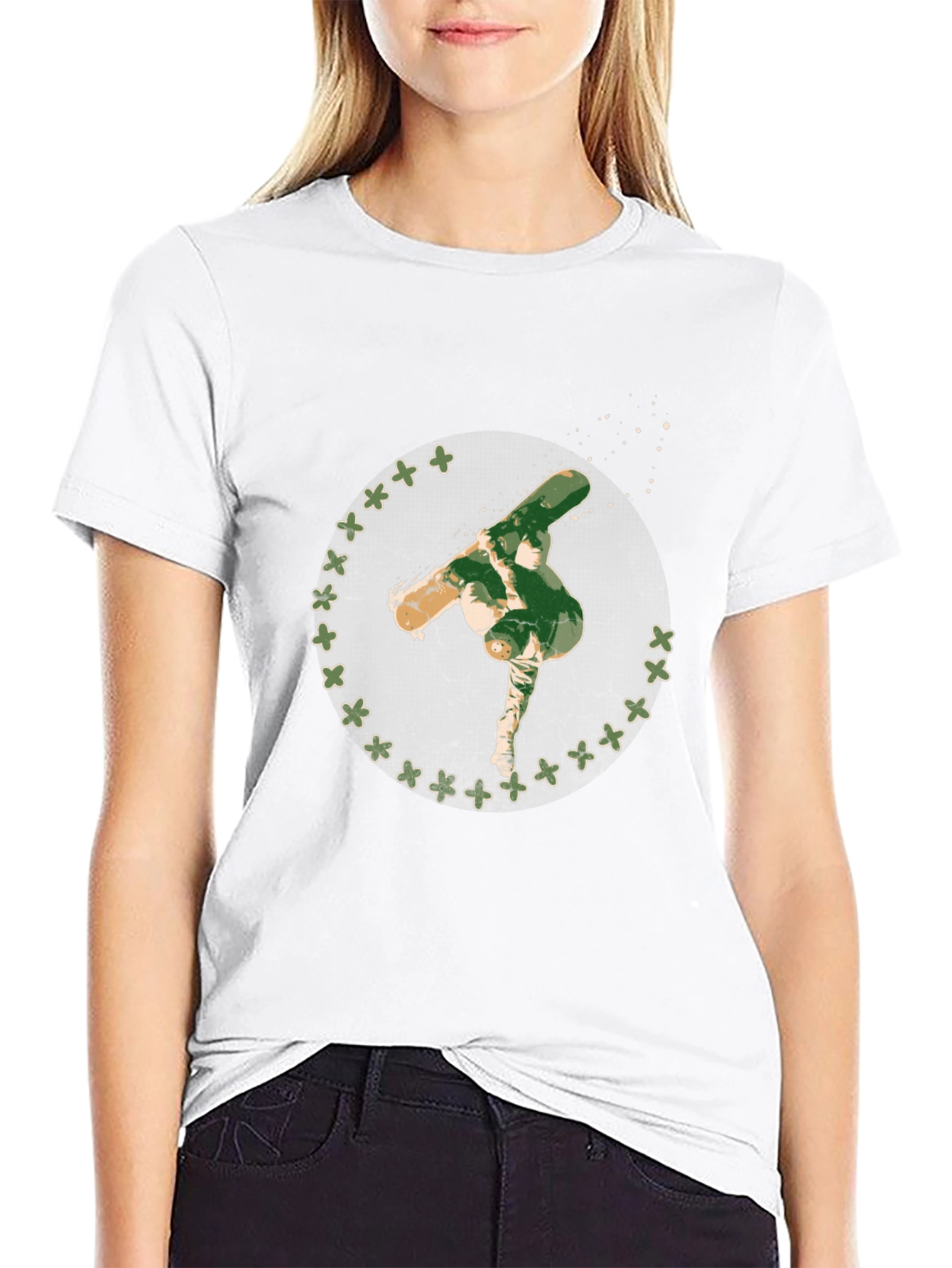 Skateboarding Art T-Shirt - Unique Graphic Tee