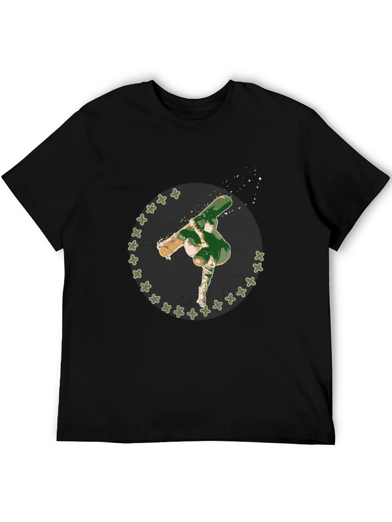 Skateboarding Art T-Shirt - Unique Graphic Tee