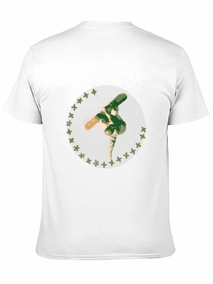 Skateboarding Art T-Shirt - Unique Graphic Tee