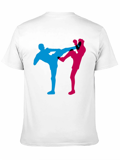 Karate Kick Graphic Tee - Black T-Shirt