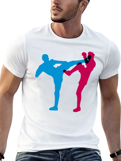Karate Kick Graphic Tee - Black T-Shirt