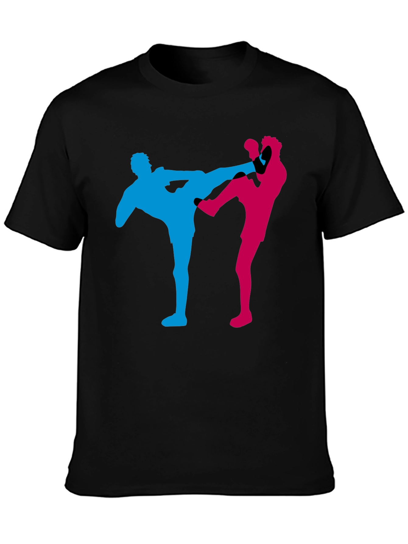 Karate Kick Graphic Tee - Black T-Shirt