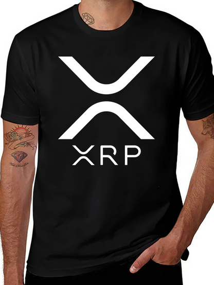XRP Logo T-Shirt - Crypto Enthusiast Apparel