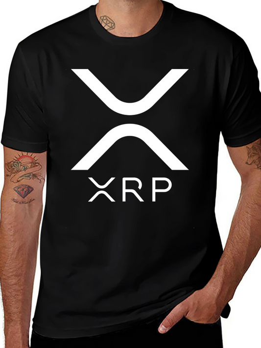 XRP Logo T-Shirt - Crypto Enthusiast Apparel