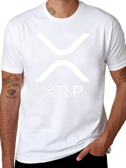 XRP Logo T-Shirt - Crypto Enthusiast Apparel