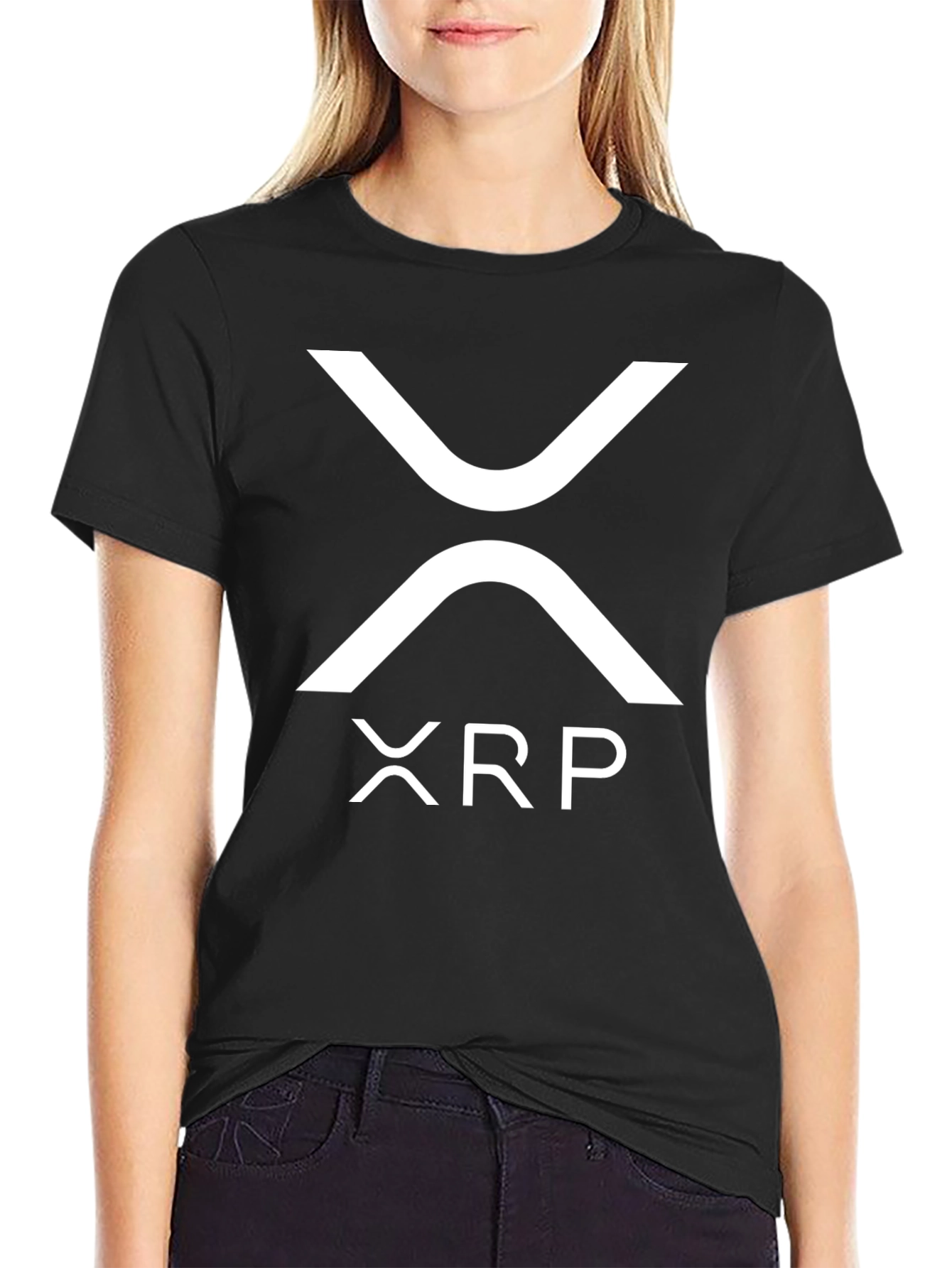XRP Logo T-Shirt - Crypto Enthusiast Apparel
