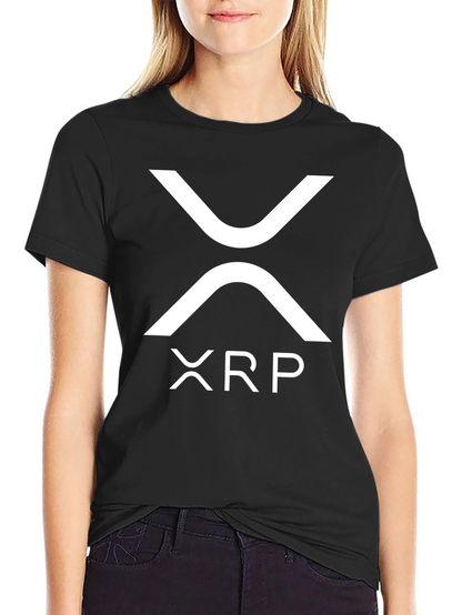 XRP Logo T-Shirt - Crypto Enthusiast Apparel