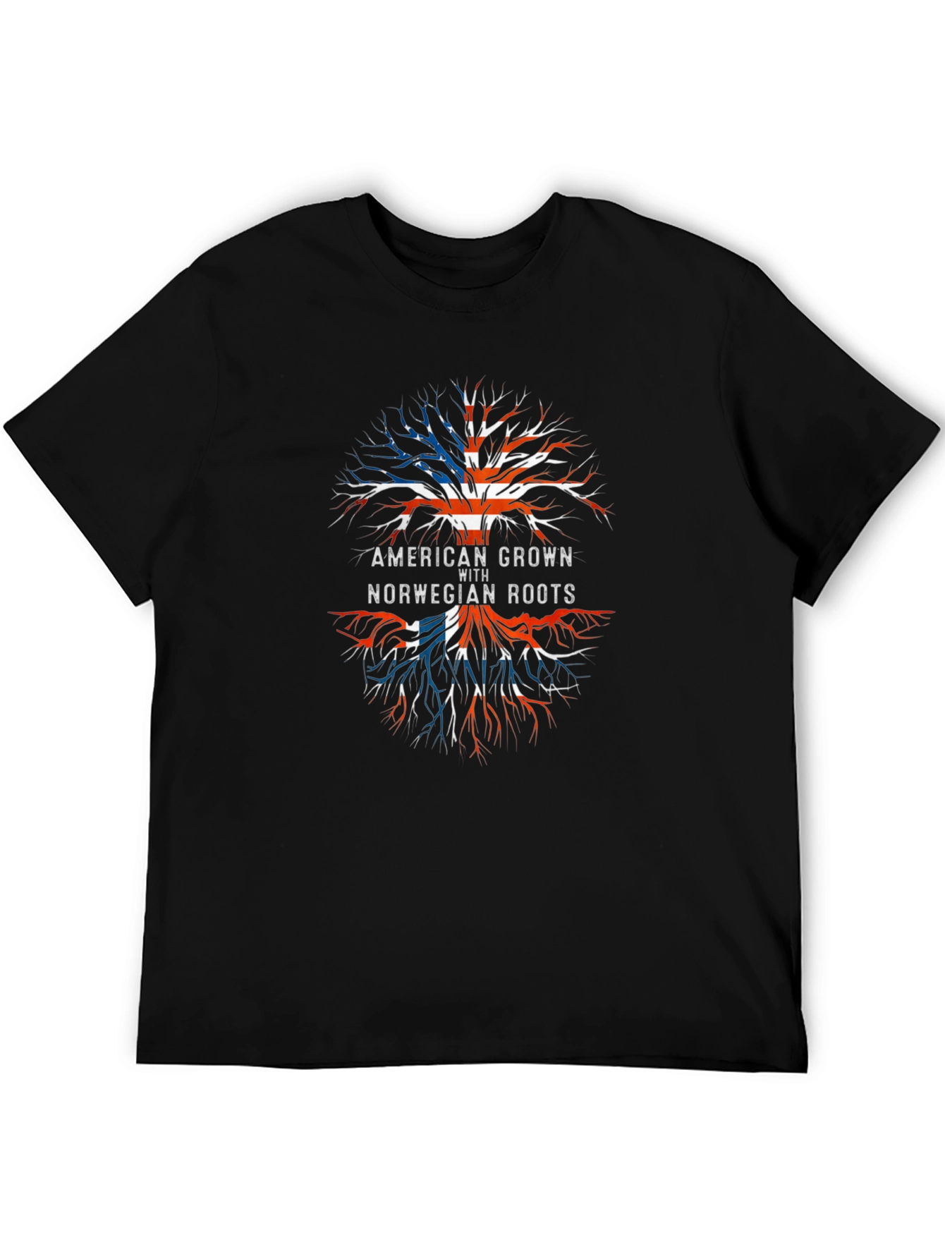 American Grown with Norwegian Roots Tee