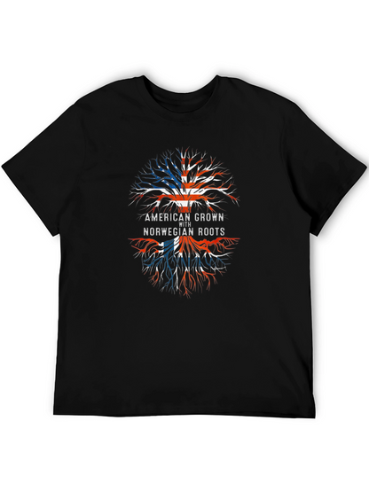 American Grown with Norwegian Roots Tee