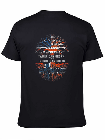 American Grown with Norwegian Roots Tee