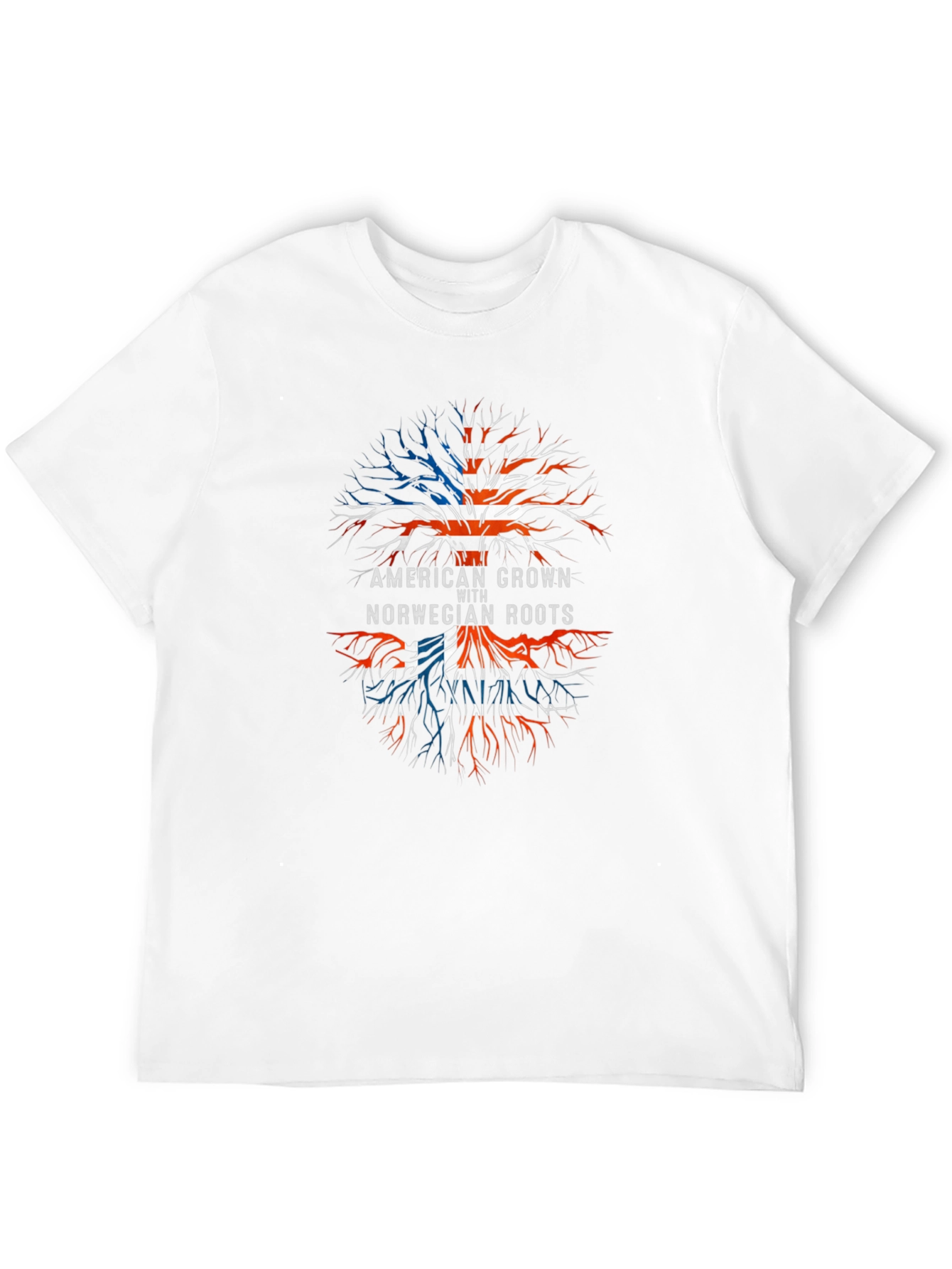 American Grown with Norwegian Roots Tee
