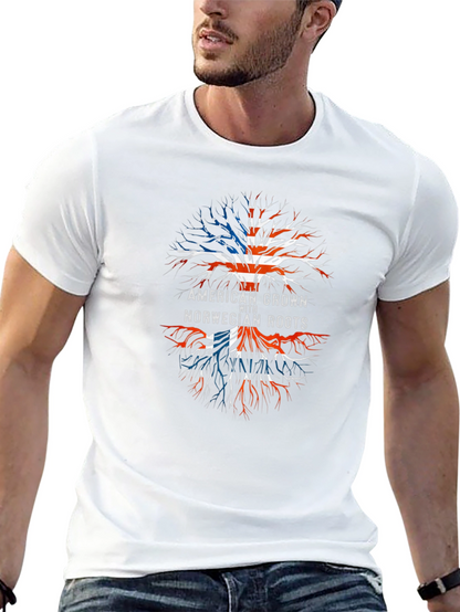 American Grown with Norwegian Roots Tee