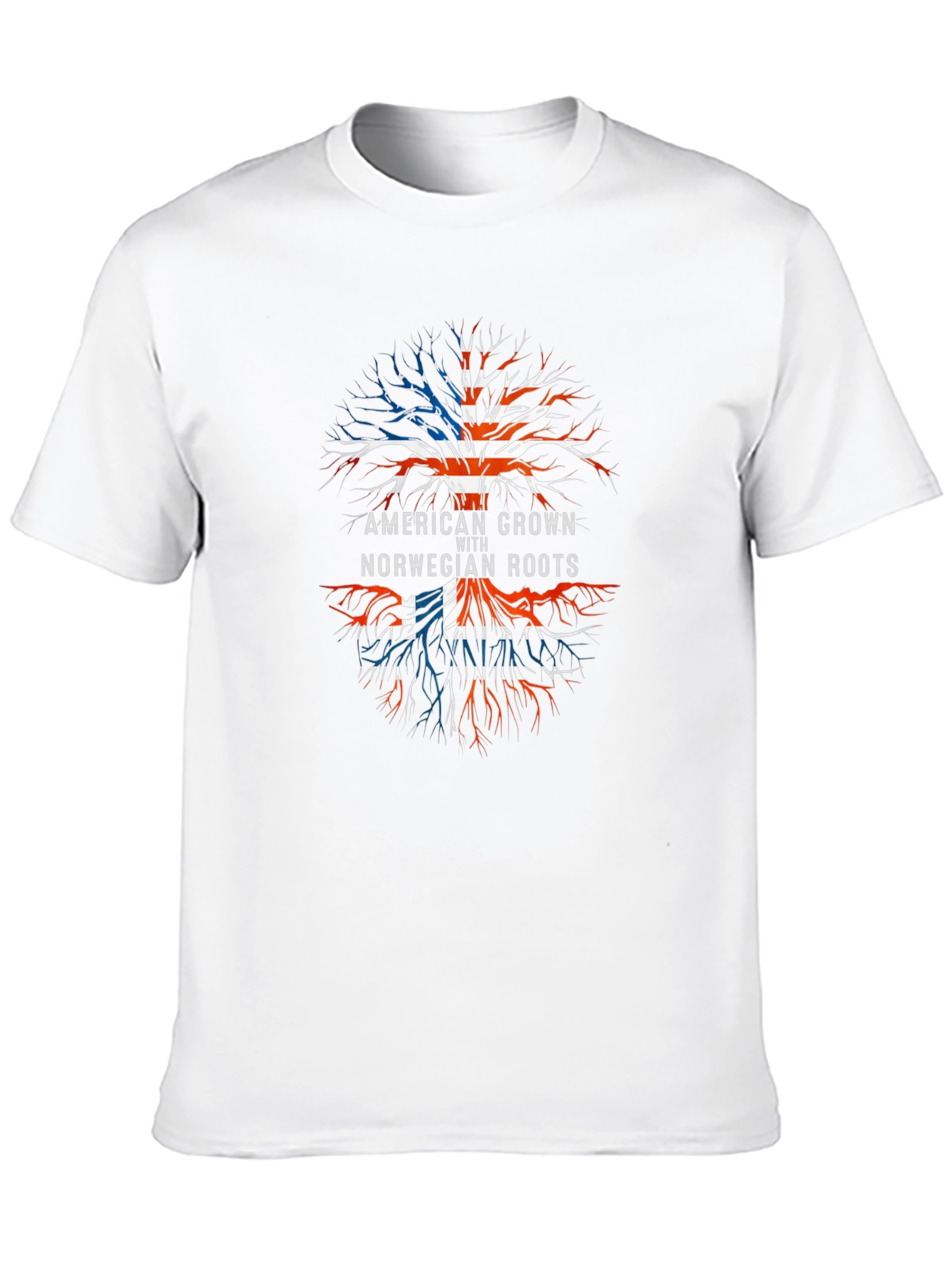 American Grown with Norwegian Roots Tee