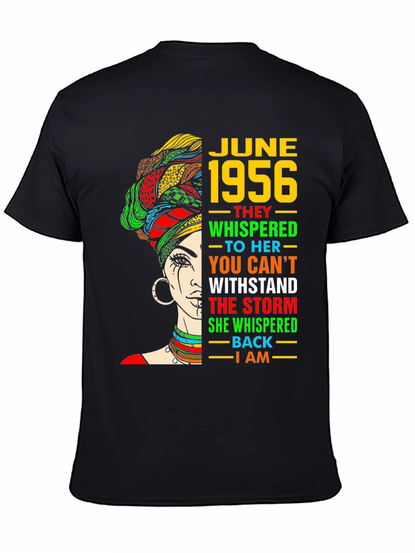 June 1956 Black Woman T-Shirt