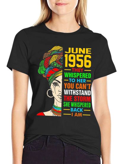 June 1956 Black Woman T-Shirt