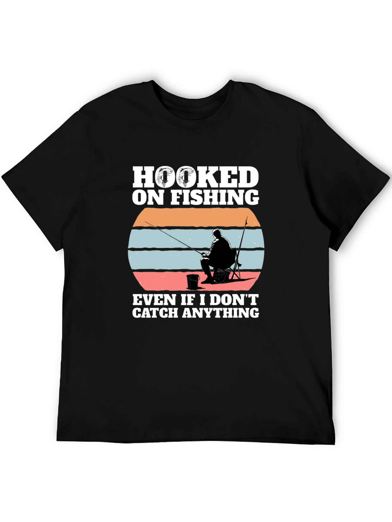 Hooked on Fishing Graphic Tee
