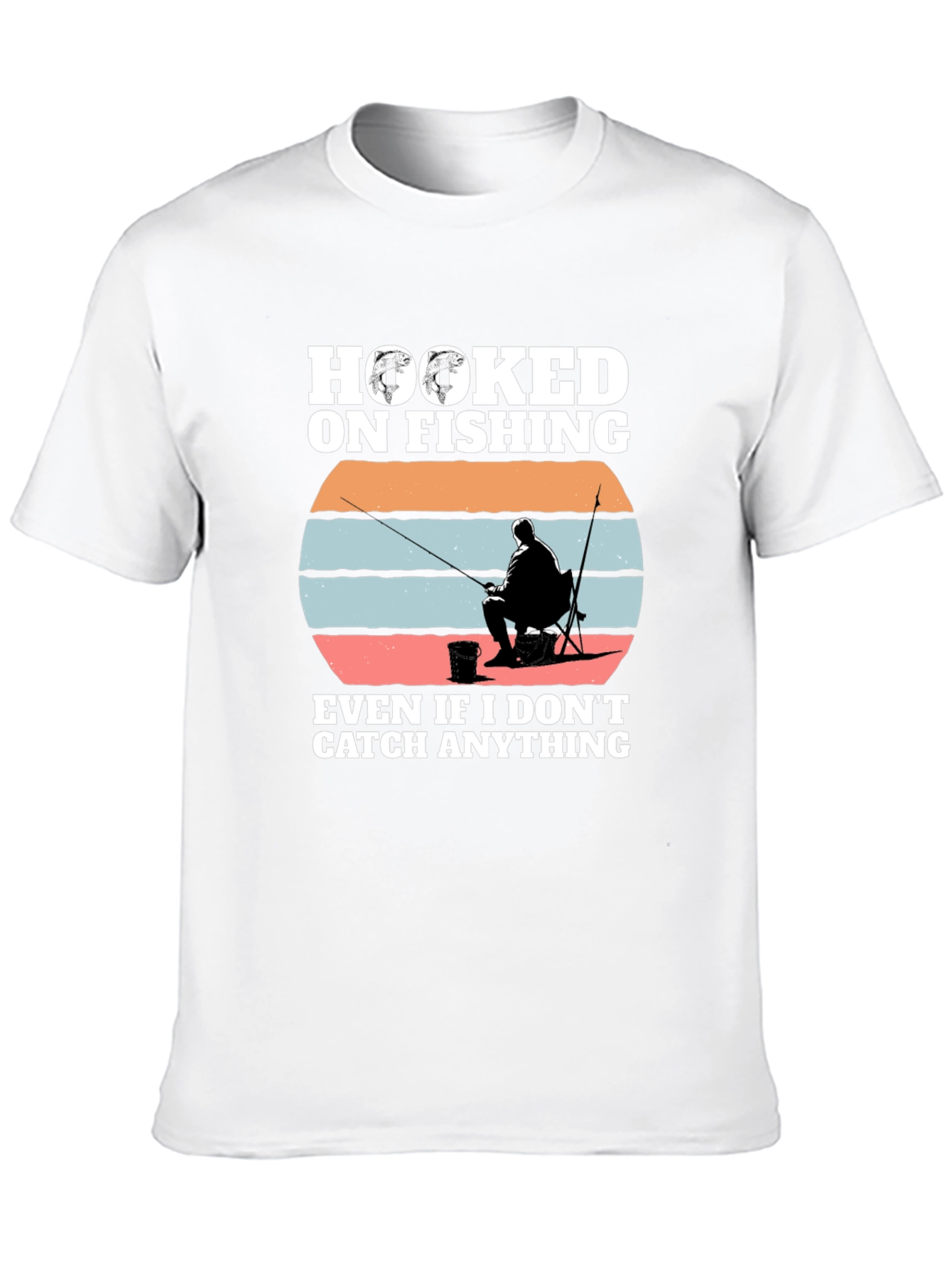 Hooked on Fishing Graphic Tee