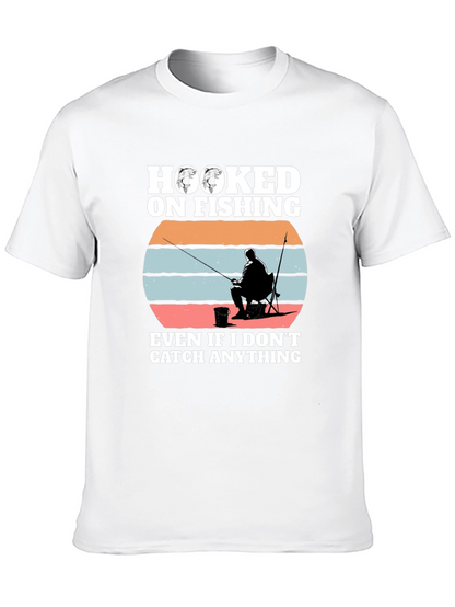 Hooked on Fishing Graphic Tee