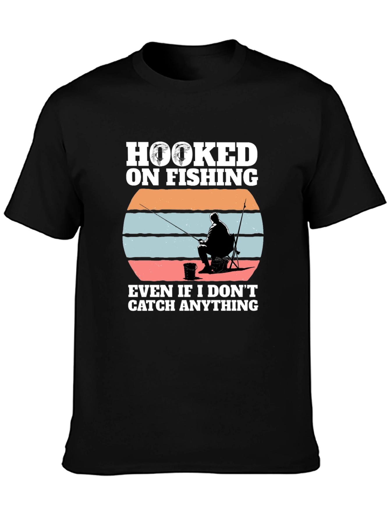 Hooked on Fishing Graphic Tee