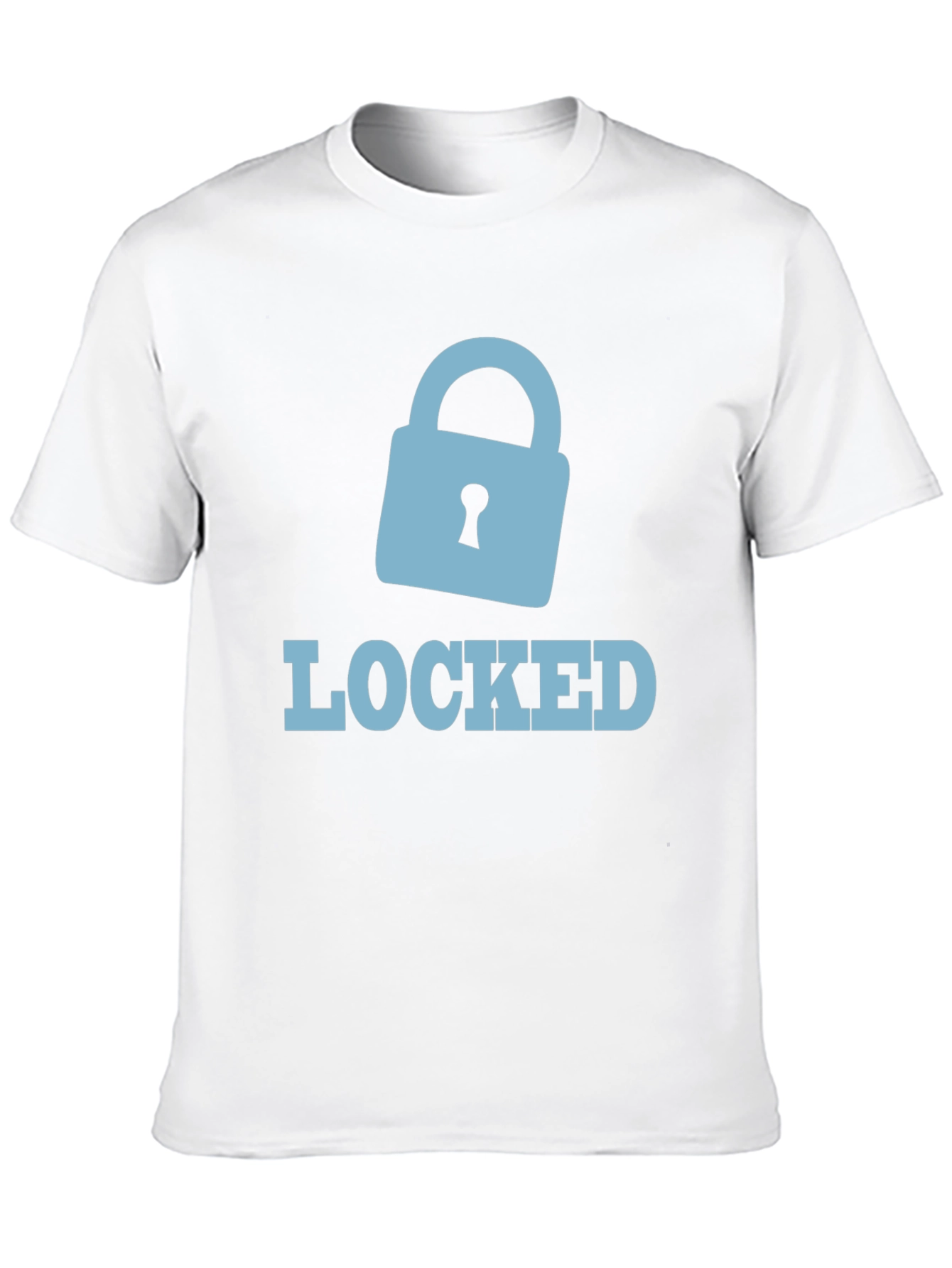 Locked Graphic Tee - Secure Style