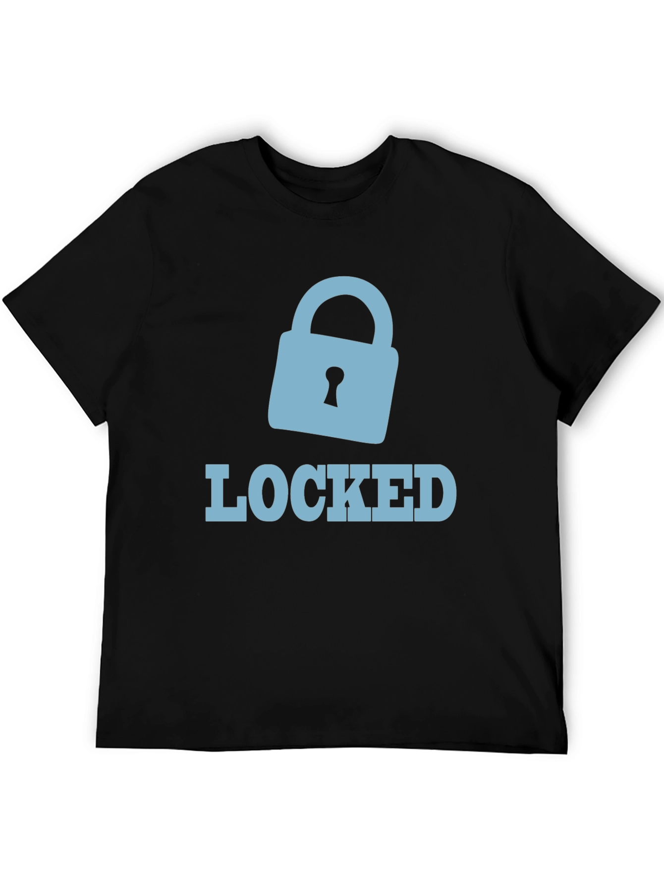 Locked Graphic Tee - Secure Style