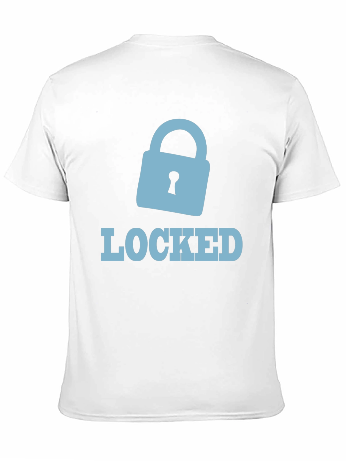 Locked Graphic Tee - Secure Style