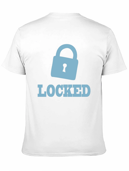 Locked Graphic Tee - Secure Style