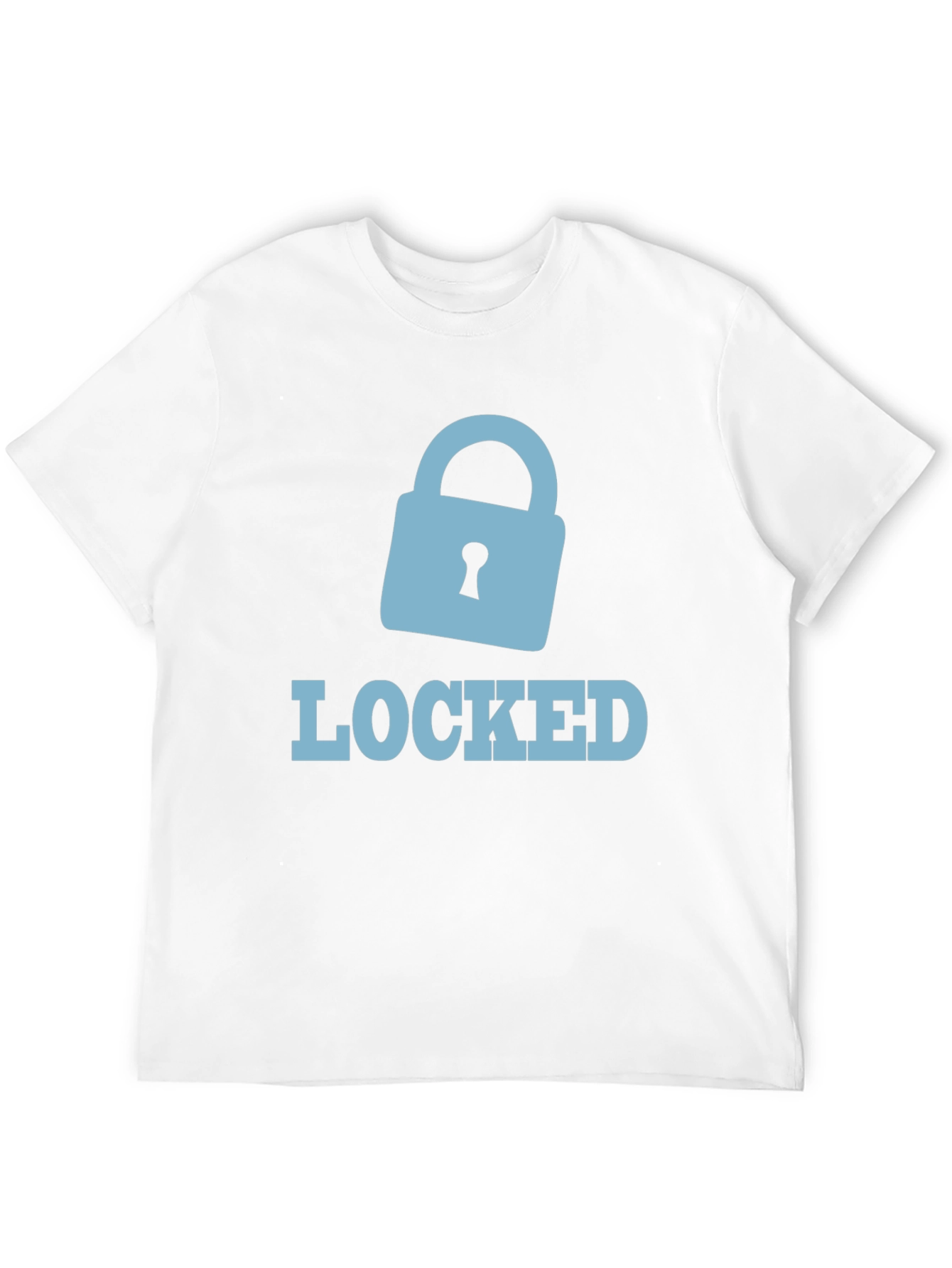 Locked Graphic Tee - Secure Style