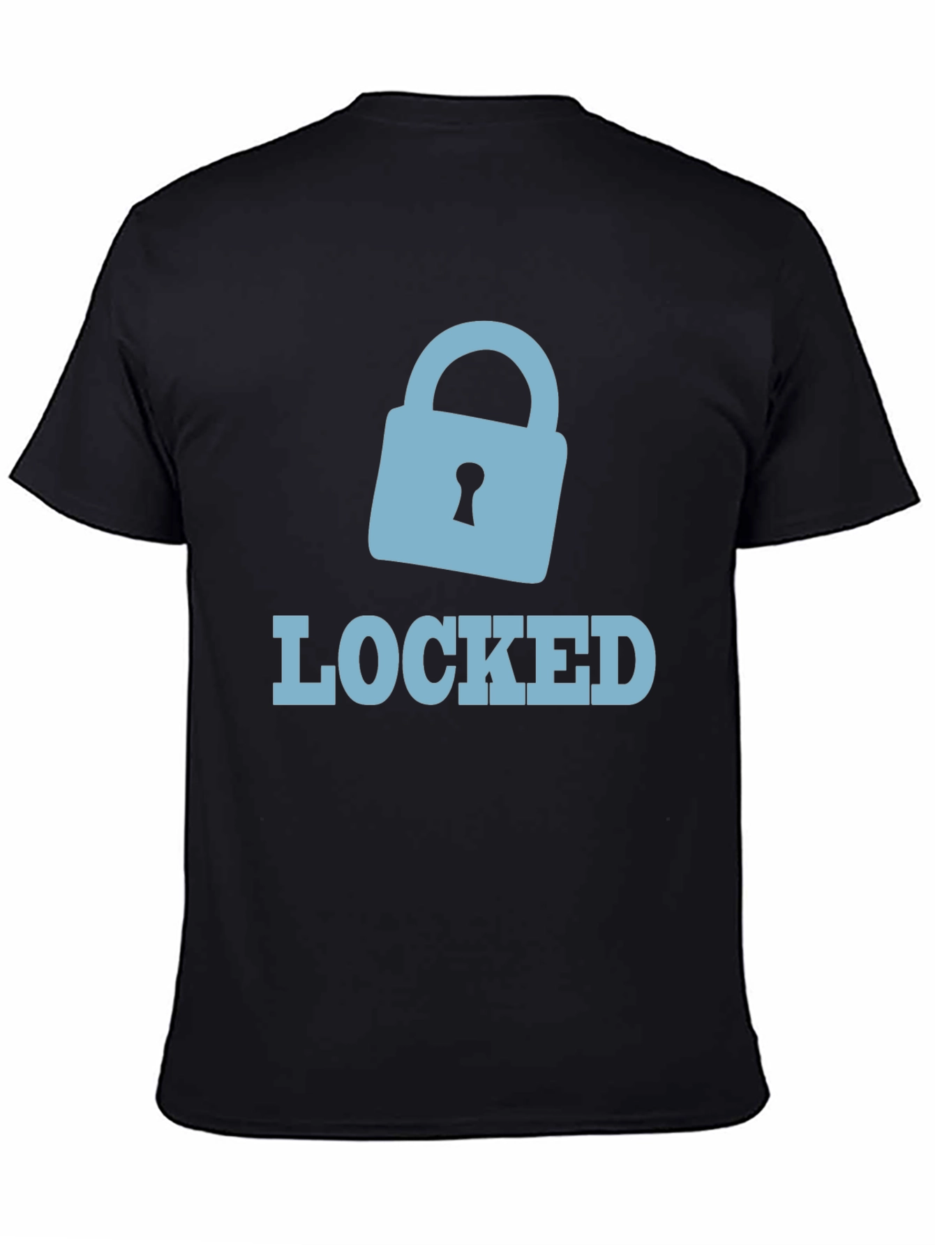Locked Graphic Tee - Secure Style