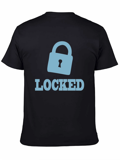 Locked Graphic Tee - Secure Style