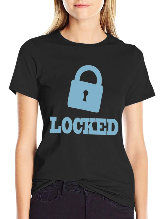 Locked Graphic Tee - Secure Style