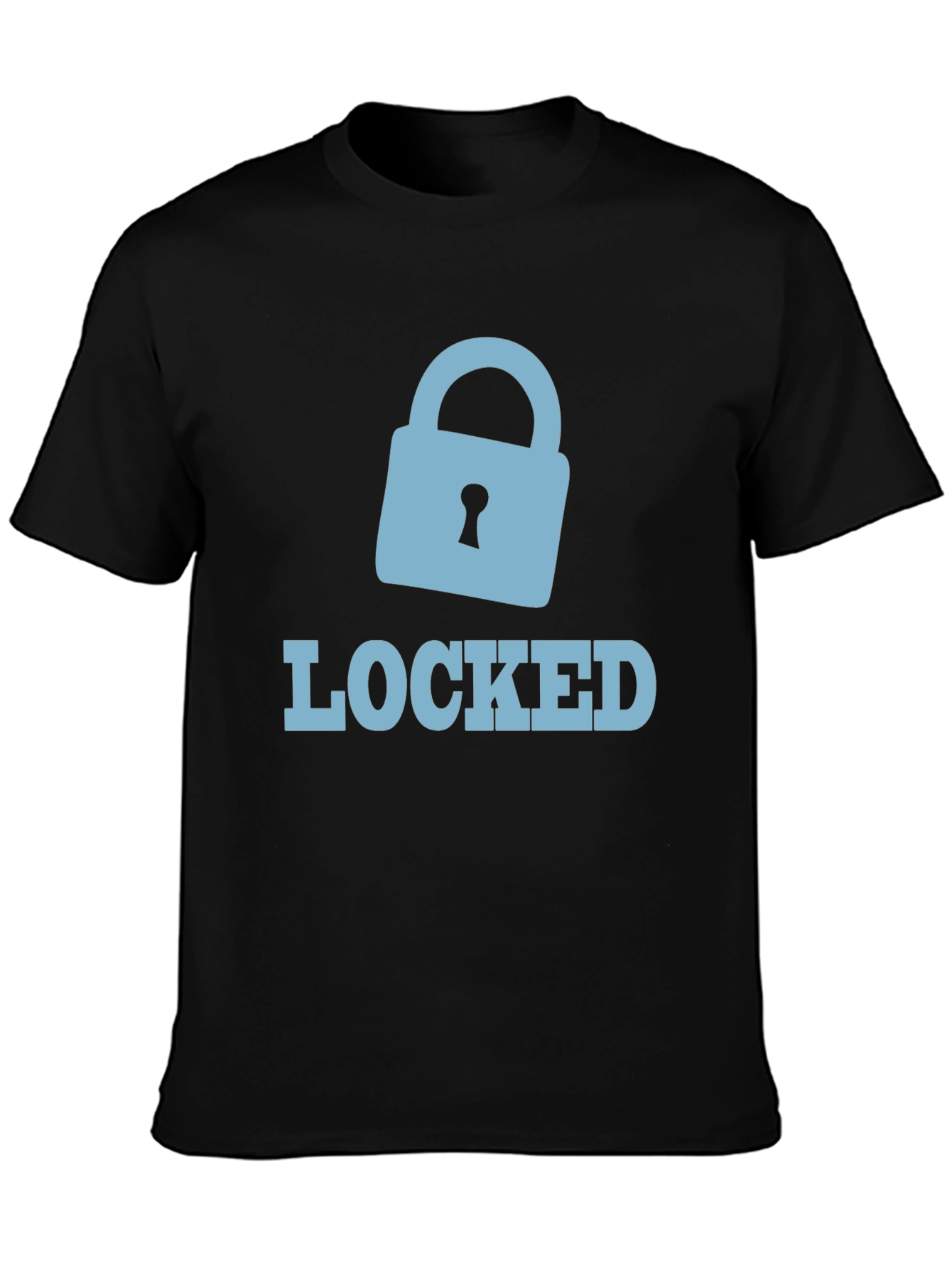 Locked Graphic Tee - Secure Style