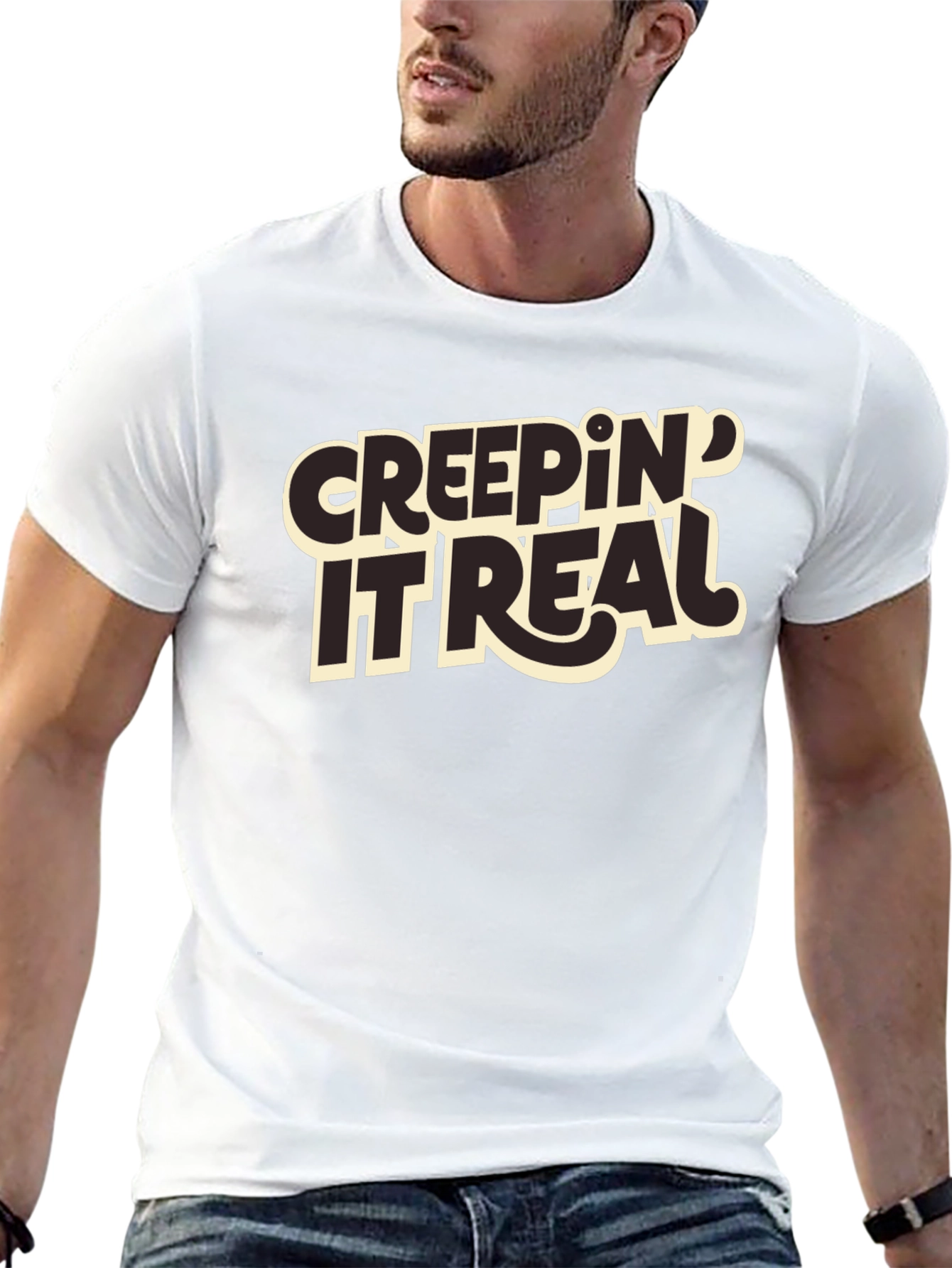 Creepin It Real Graphic T-Shirt