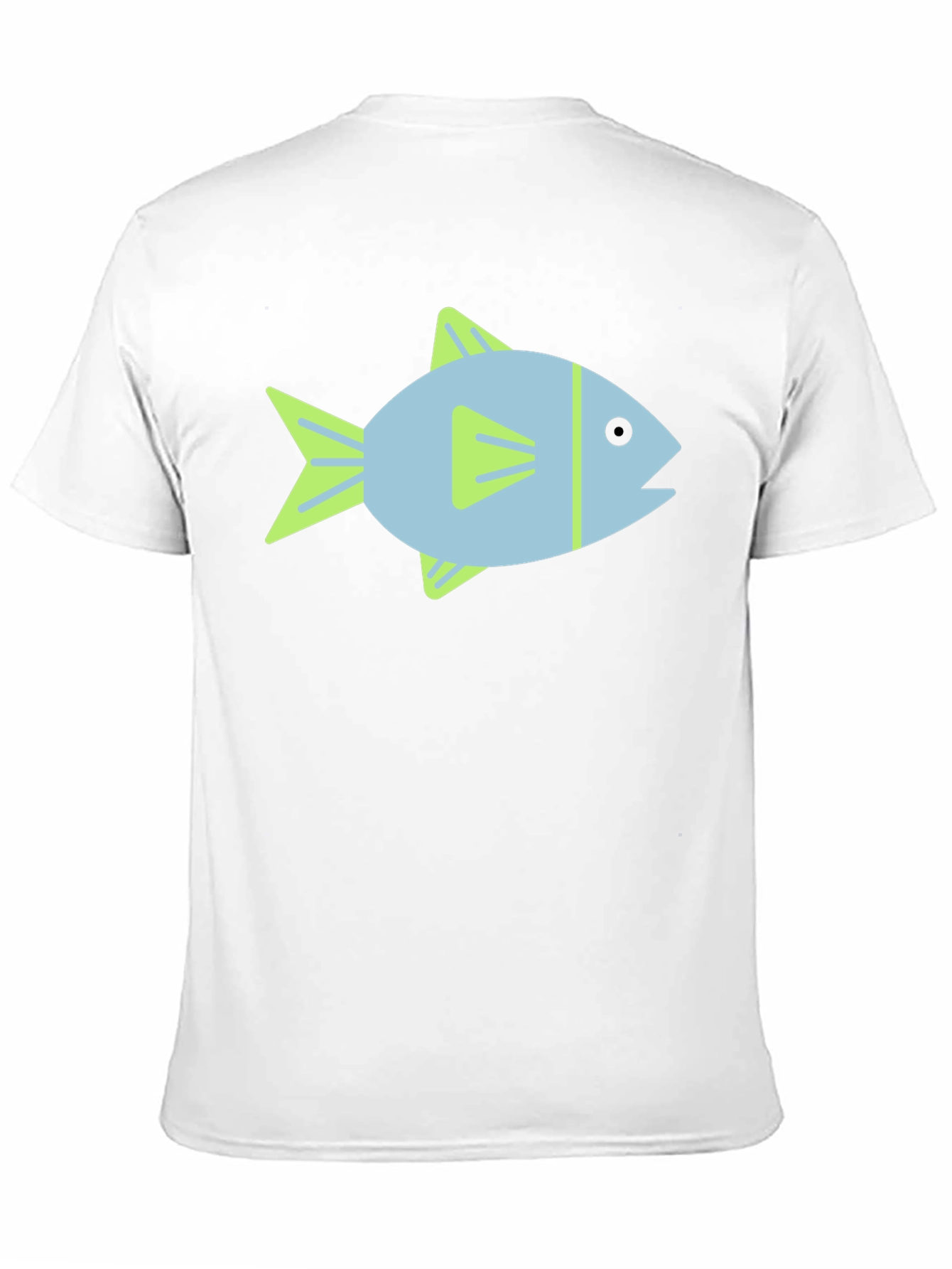 Fish Graphic Black T-Shirt - Casual Style