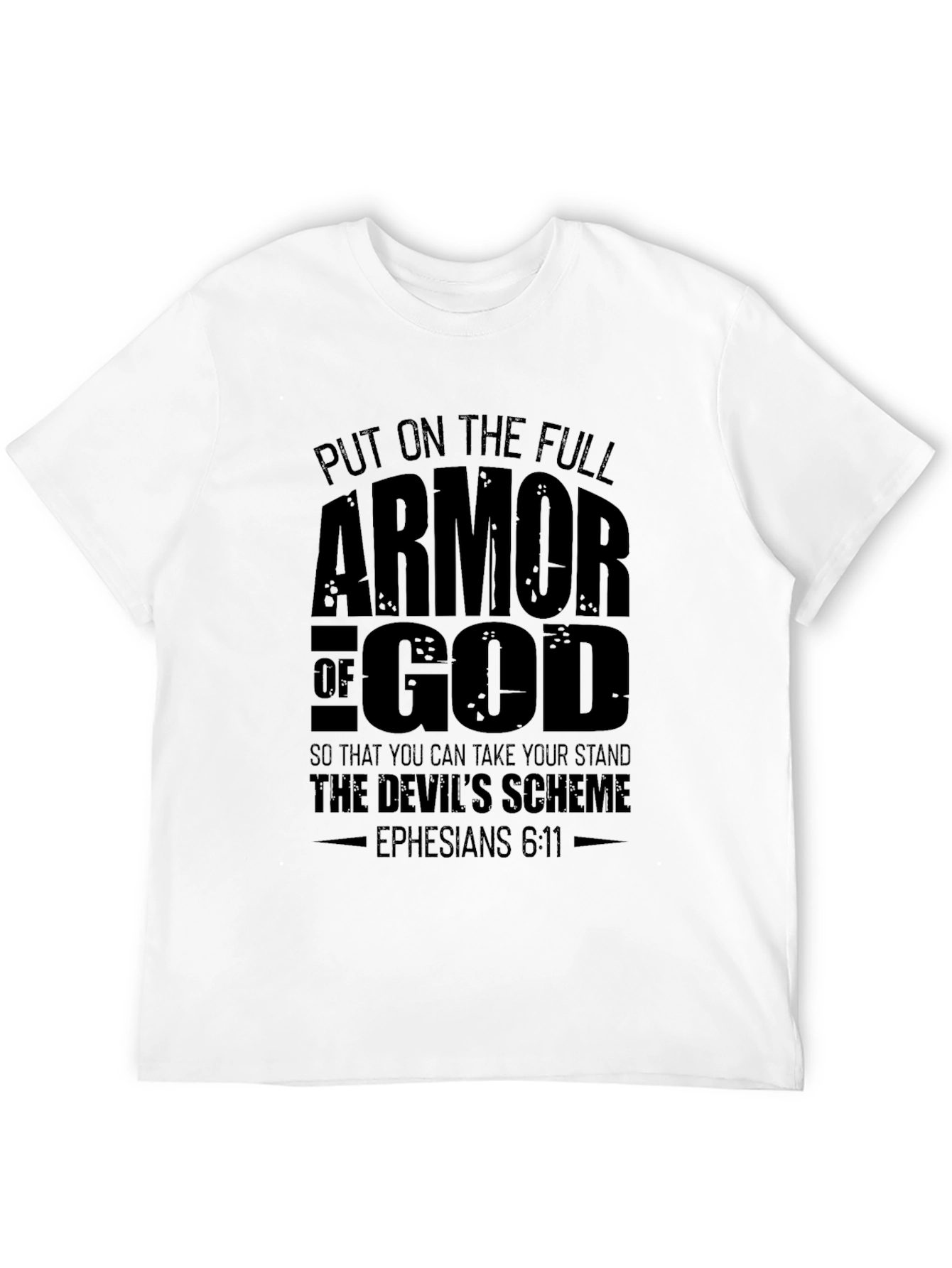 Armor of God Graphic T-Shirt - Ephesians 6:11