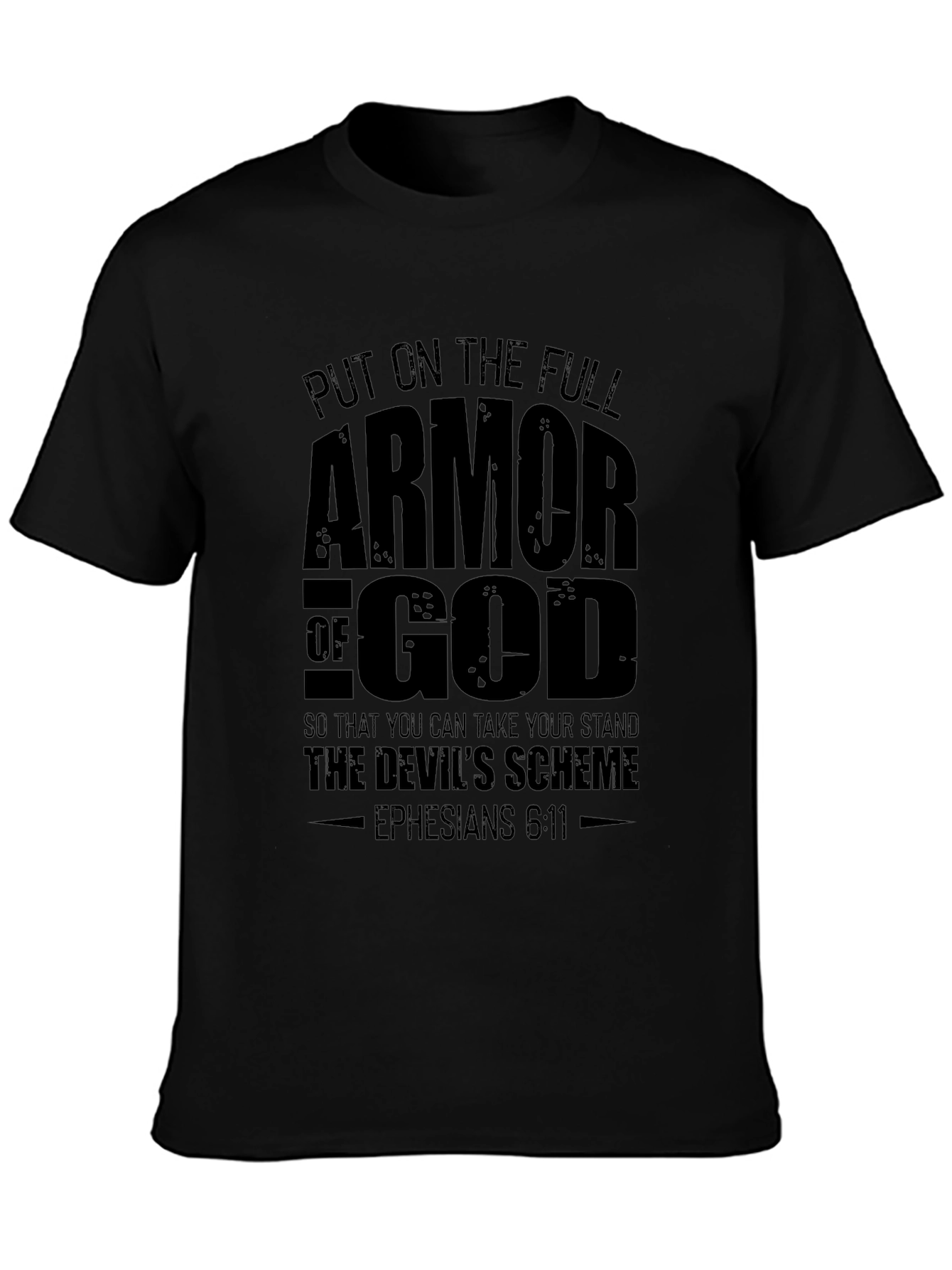 Armor of God Graphic T-Shirt - Ephesians 6:11