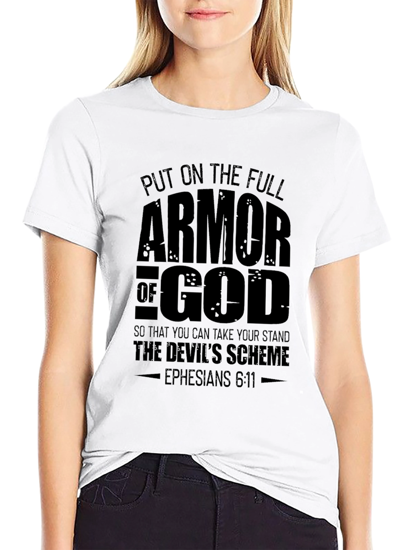 Armor of God Graphic T-Shirt - Ephesians 6:11