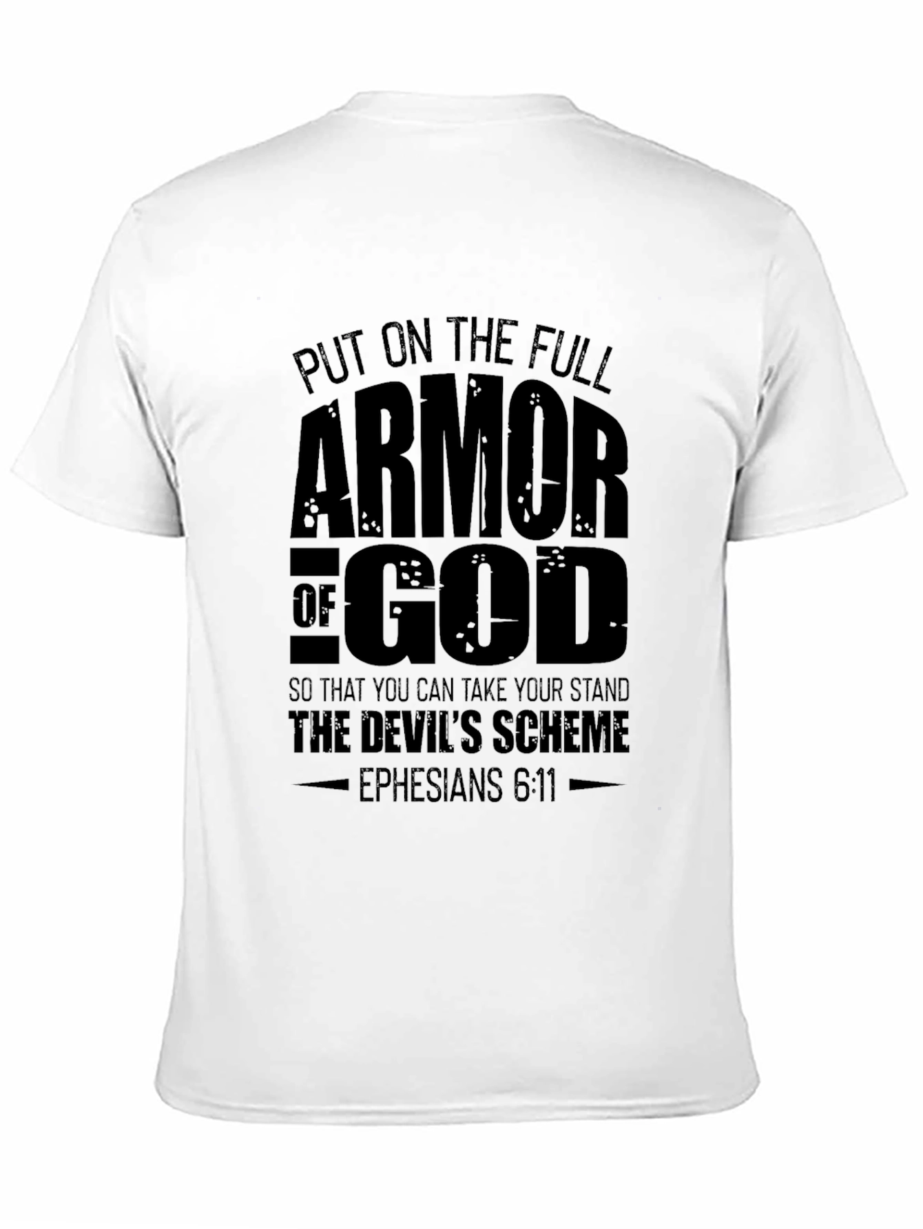 Armor of God Graphic T-Shirt - Ephesians 6:11