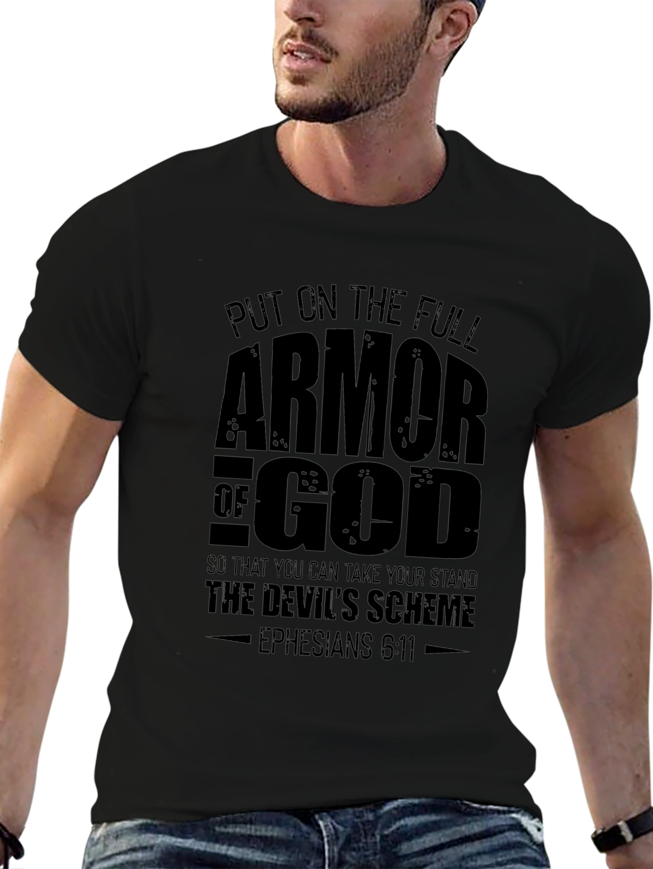 Armor of God Graphic T-Shirt - Ephesians 6:11