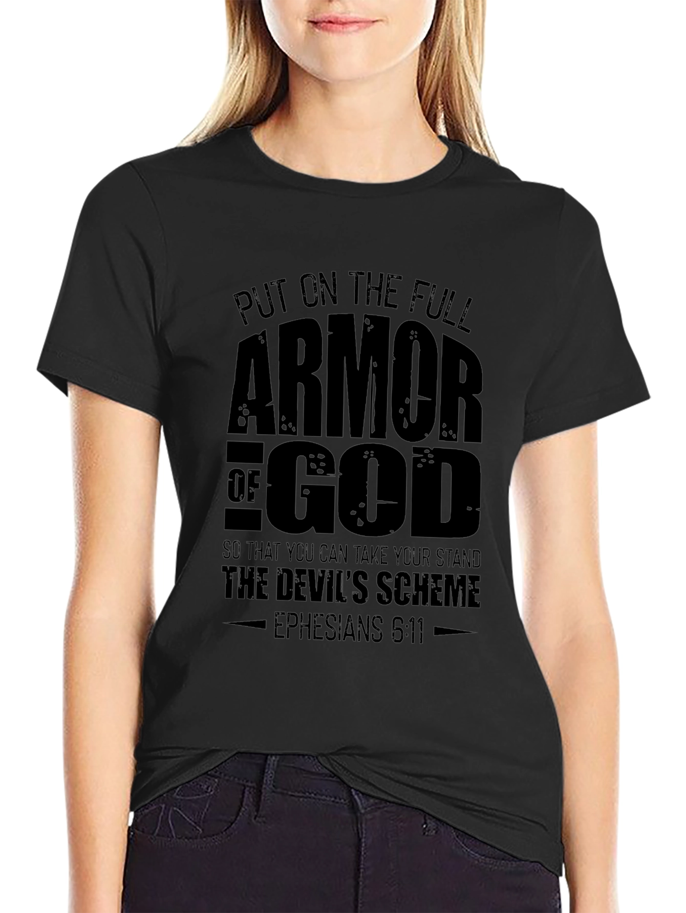 Armor of God Graphic T-Shirt - Ephesians 6:11