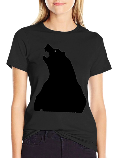 Black Bear Silhouette T-Shirt - Mens Graphic Tee