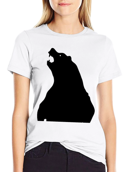 Black Bear Silhouette T-Shirt - Mens Graphic Tee