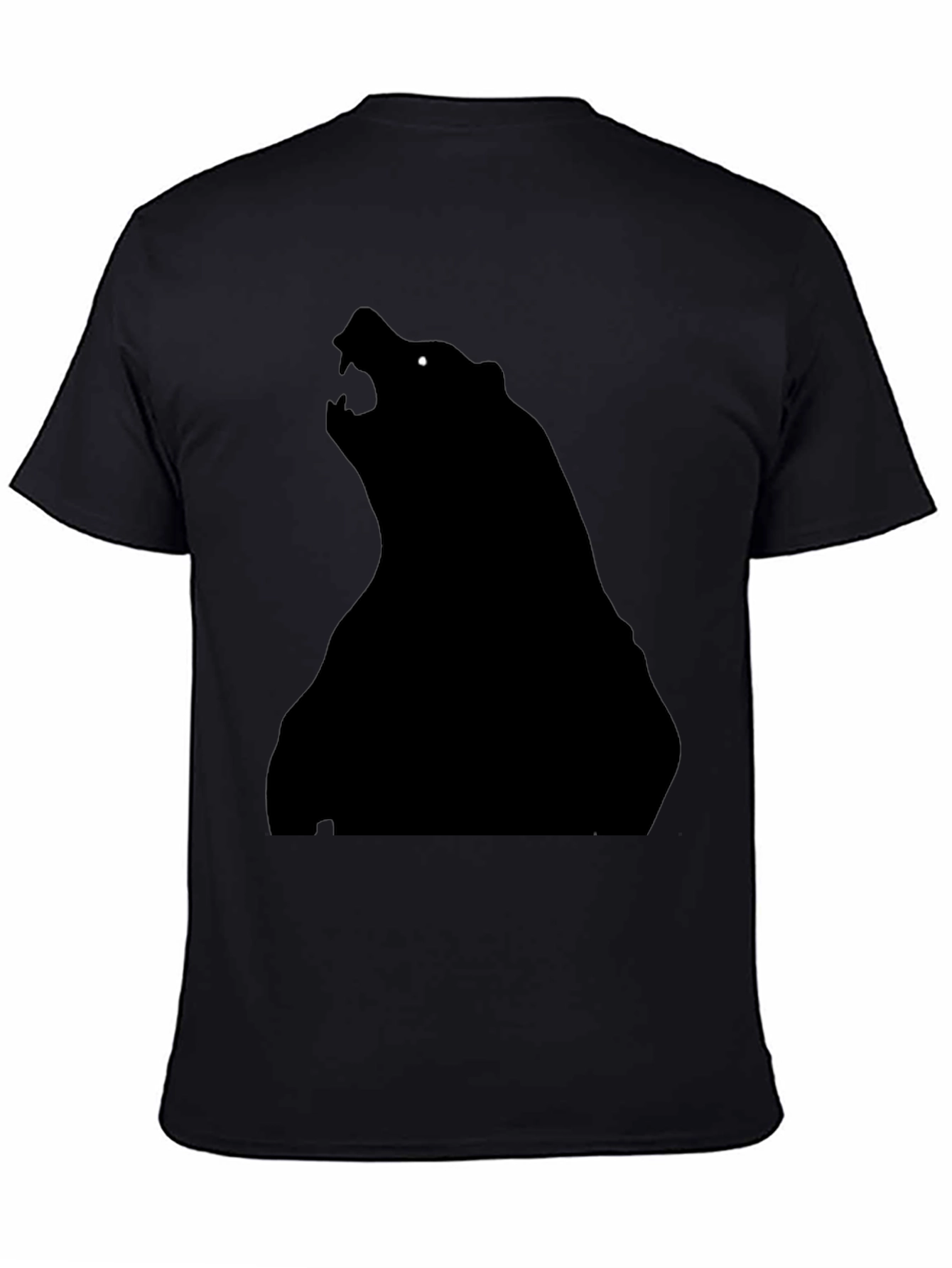 Black Bear Silhouette T-Shirt - Mens Graphic Tee