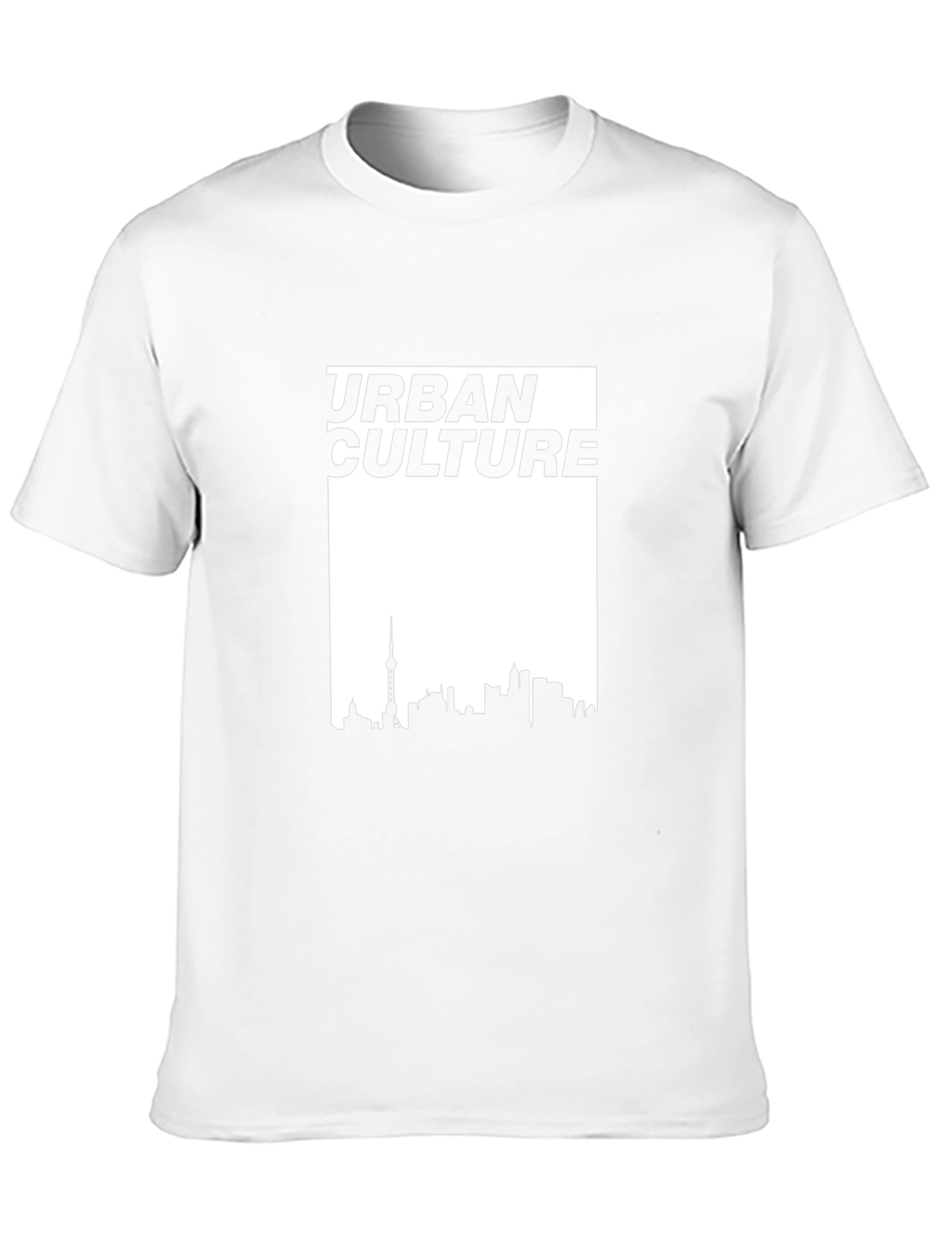 Urban Culture Graphic Tee - Black