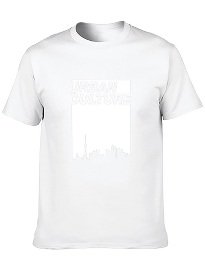 Urban Culture Graphic Tee - Black